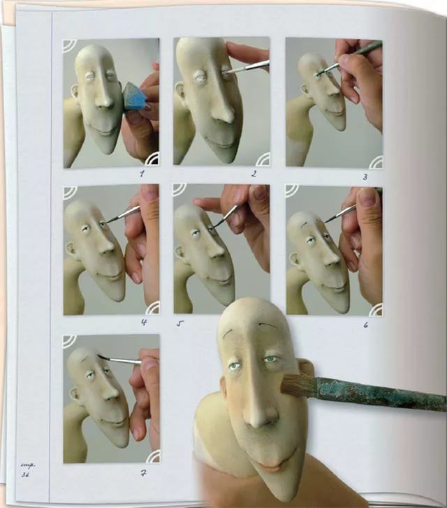 Голова куклы из папье-маше и керапласта. | страна мастеров