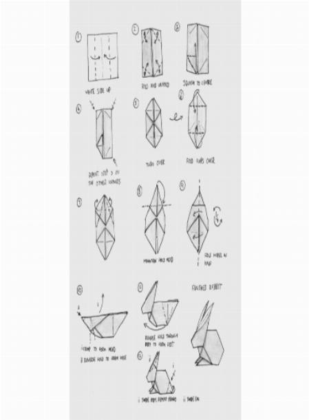 Оригами заяц: пошаговая инструкция со схемами для детей