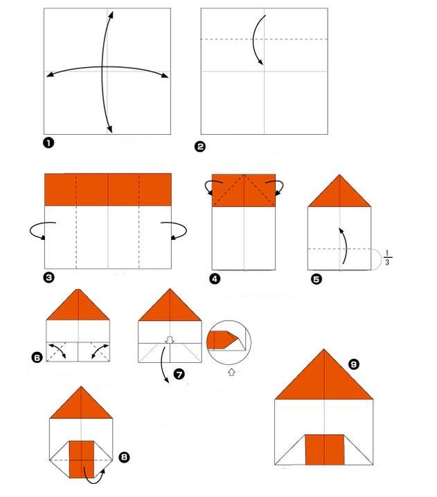 Очень легкие оригами для детей - пошаговые инструкции с фото и видео