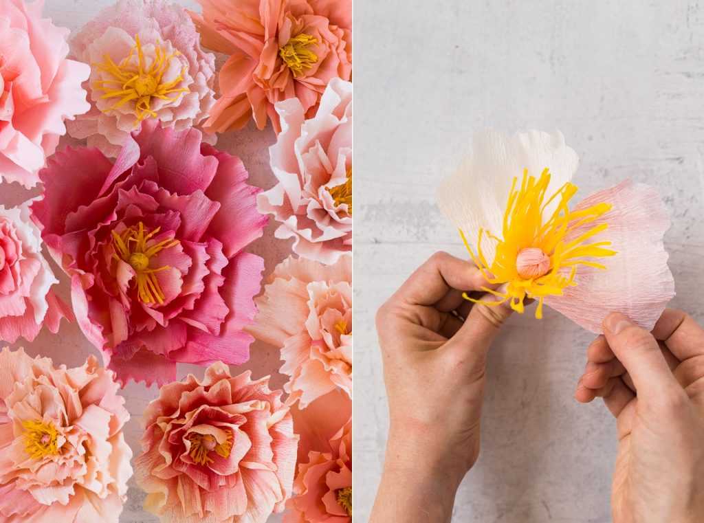 Тюльпаны своими руками из гофрированной бумаги, атласных лент, пластиковых ложек с пошаговыми фото, мастер-класс по тюльпанам
