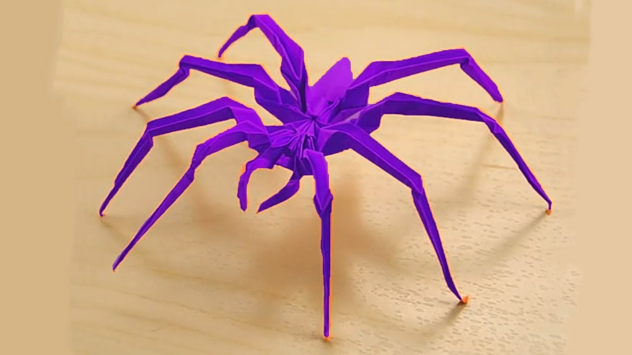Мастерим красивых и реалистичных пауков в технике оригами Наши МК и видеоуроки помогут наглядно разобраться в процессе складывания разных пауков