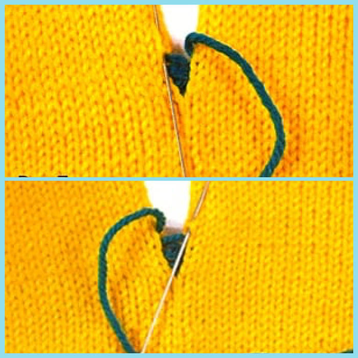 Матрасный шов в вязании спицами при соединении деталей: мастер-класс
