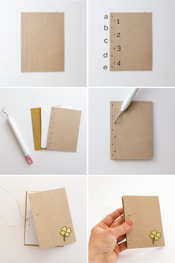 Блокнот своими руками: правила и пошаговая инструкция для начинающих как сделать записную книжку