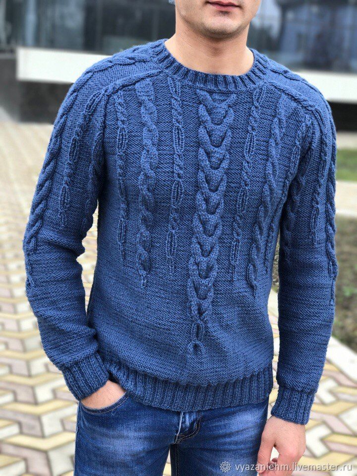 Связать мужской свитер спицами очень просто В этой статье вы найдете классический вариант вязания свитера английской резинкой по схеме для начинающих мастериц