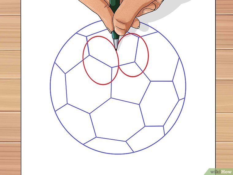 Как нарисовать футбольный мяч поэтапно карандашом (57 фото) - легкие мастер-классы по рисованию мяча