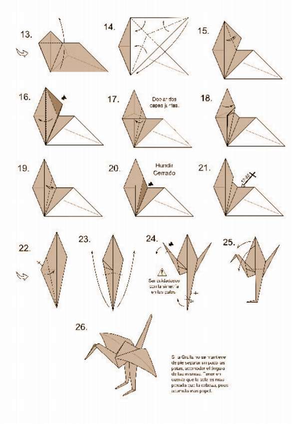 Как сделать журавлика оригами? ответ смотрите здесь! пошаговая инструкция + мастер-класс + фото + схемы