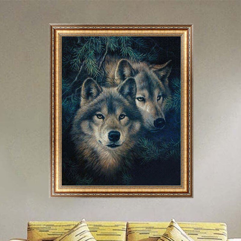 Картина с волками в спальню что значит. картины в доме и фен-шуй. тигр и волк в фен шуй