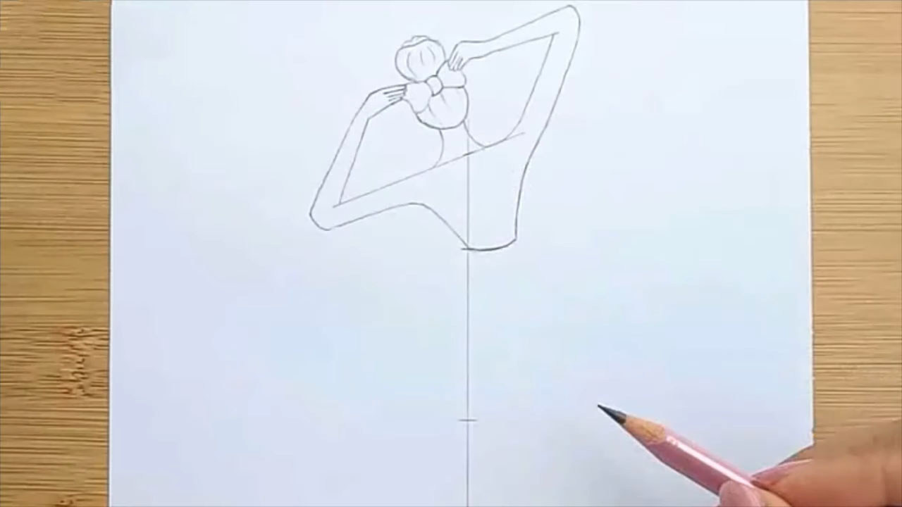 Картинки балерины для срисовки карандашом (27 фото)