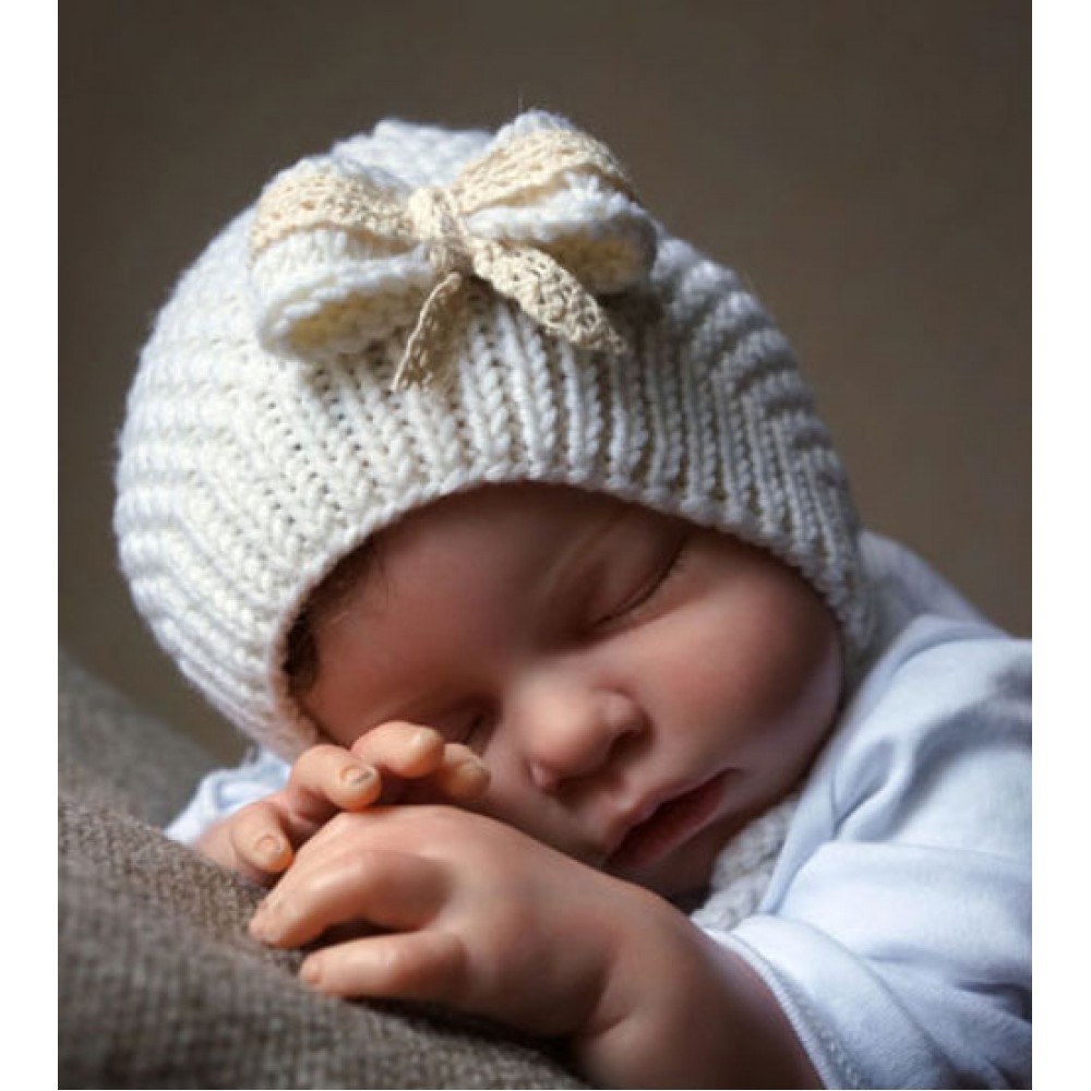 Шапка для новорожденного спицами: схемы вязания с описанием. как вязать зимние, весенние и летние шапочки для новорожденных мальчиков и девочек?