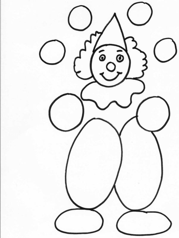 Как нарисовать клоуна пошагово: мастер-класс с описанием и схемами для детей, учимся рисовать карандашом