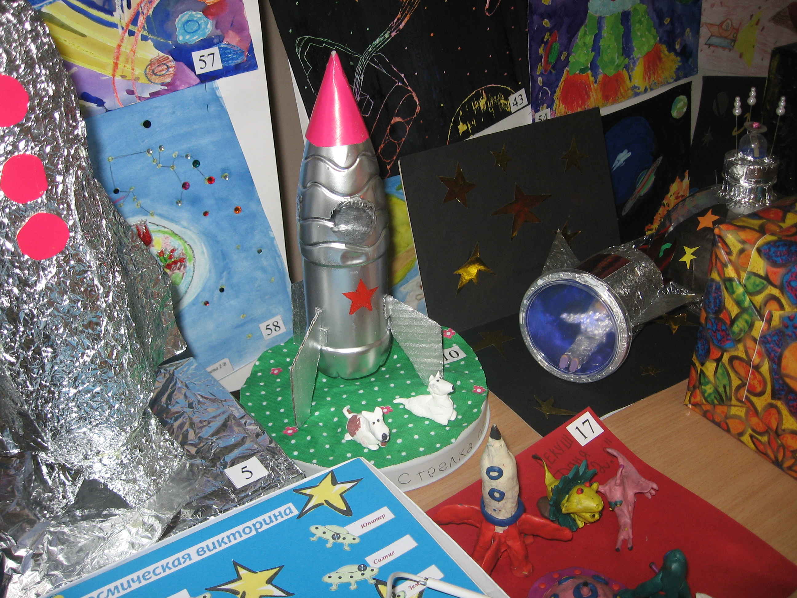 Поделки ко дню космонавтики: в детском саду, в школе, мастер-классы, фото, видео | праздник для всех