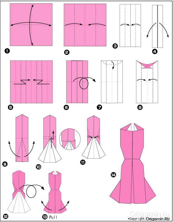 Создания самодельного платья лучшее увлечение для девочки Все про изготовления платья из бумаги - интересные пошаговые мастер-классы для начинающих, фото идеи и советы