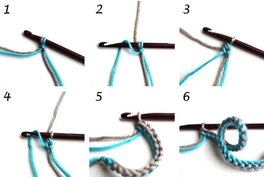 Инструкции по вязанию разных видов шнурков крючком для начинающих
