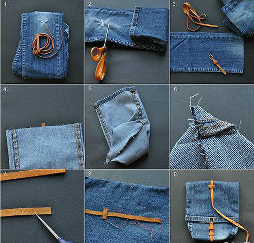 Игрушки из джинсовой ткани своими руками: выкройки изделий из старых джинсов
