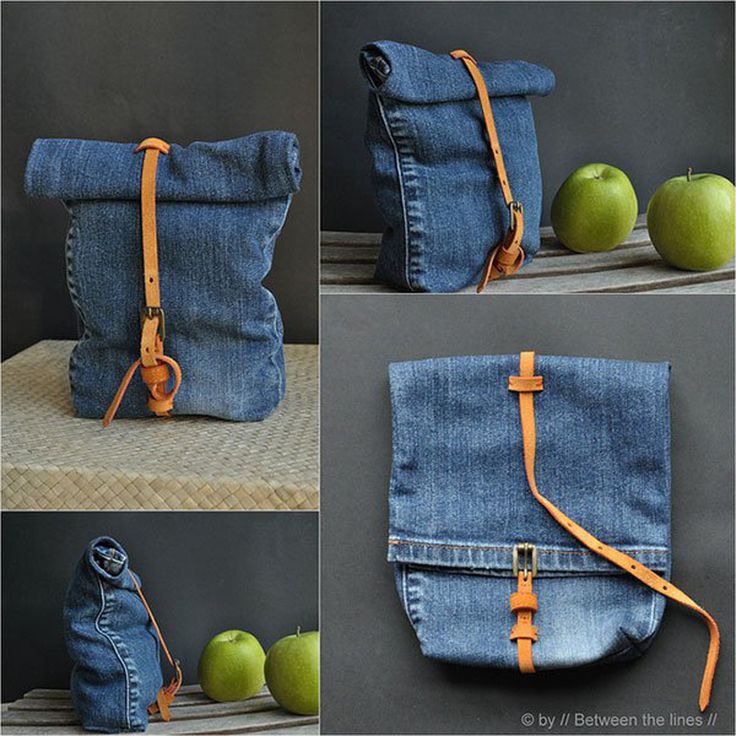 Сумка из старых джинсов своими руками: 120 фото классных самодельных сумок