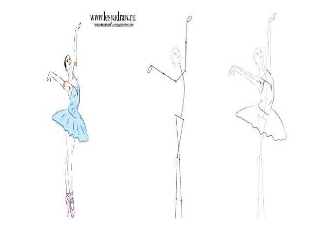 Нарисовать танцующую девочку. как нарисовать балерину карандашом поэтапно