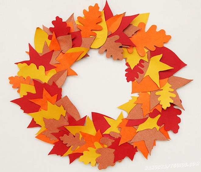 Поделки из осенних листьев в детский сад | 50 идей