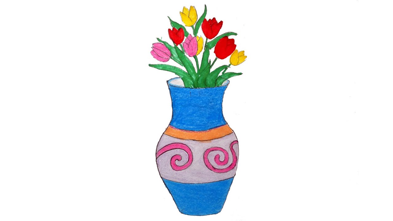 Как нарисовать вазу карандашом легко и красиво: топ 5 поэтаных уроков