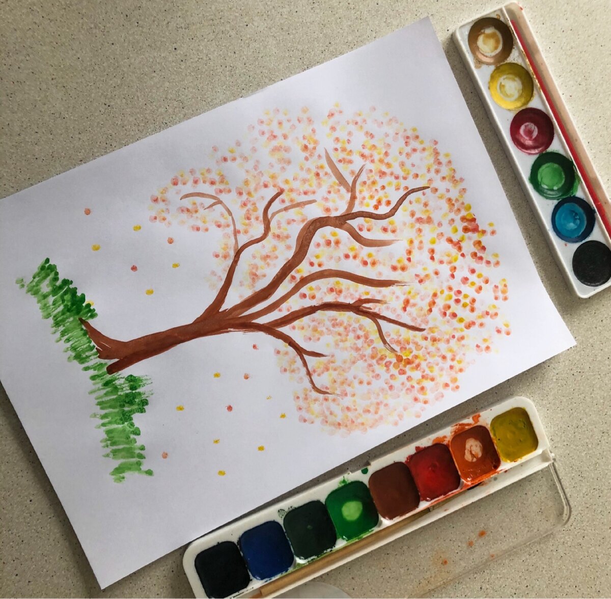 Как рисовать деревья