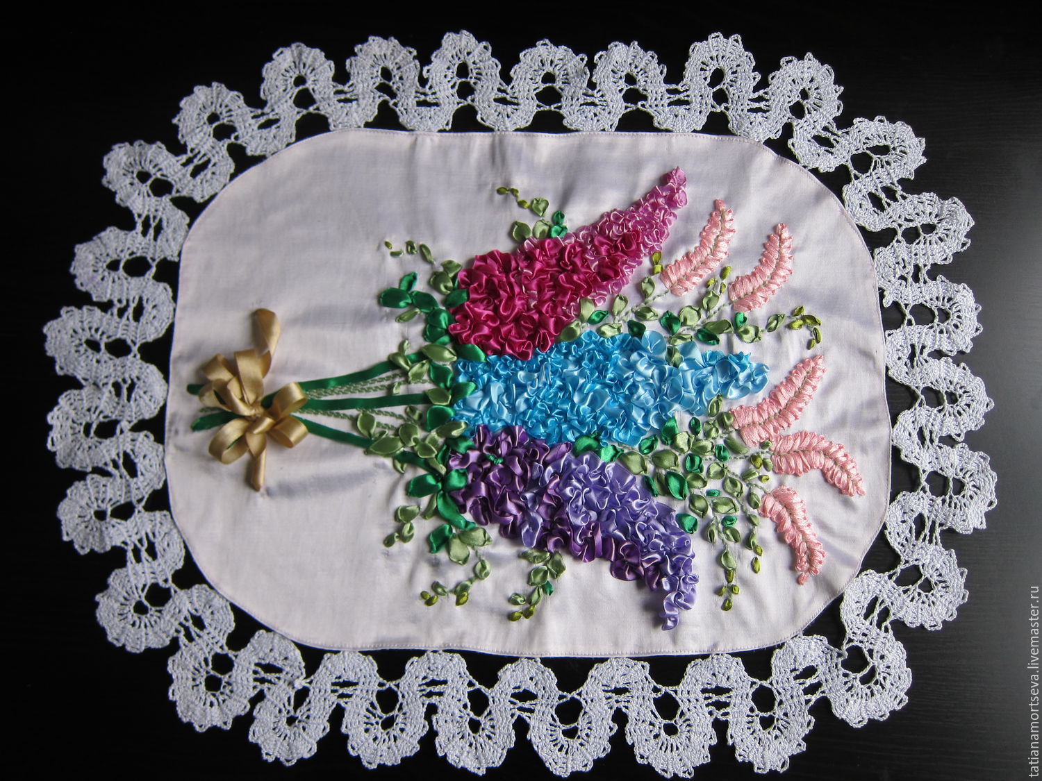 Салфетки из бисера своими руками: пошаговые схемы плетения для начинающих, фото, урок бисероплетения салфеток