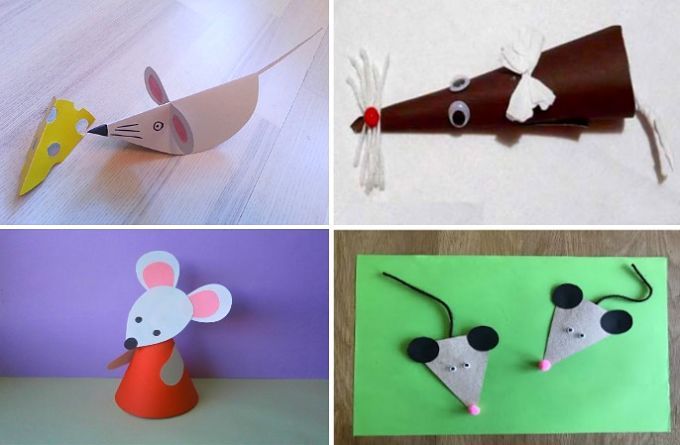 Крыса (мышь) своими руками — символ 2020 года из разных материалов на новый год