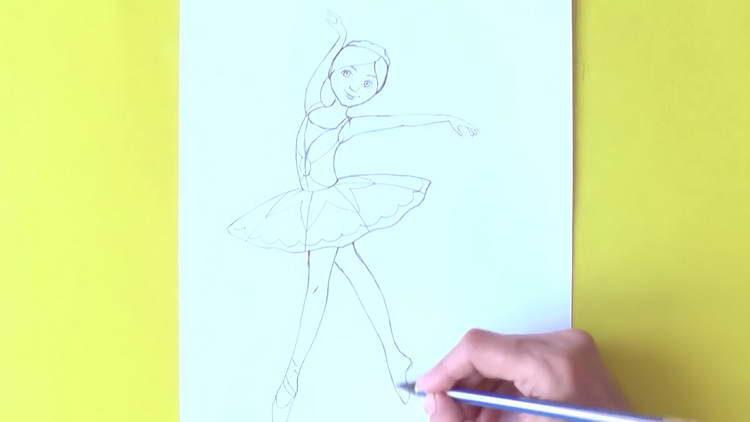 Как нарисовать балерину поэтапно карандашом, фломастерами, красками - легкие мастер-классы для начинающих. как нарисовать балерину