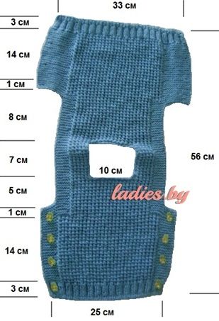 Особенности вязания спицами жилетки для девочки