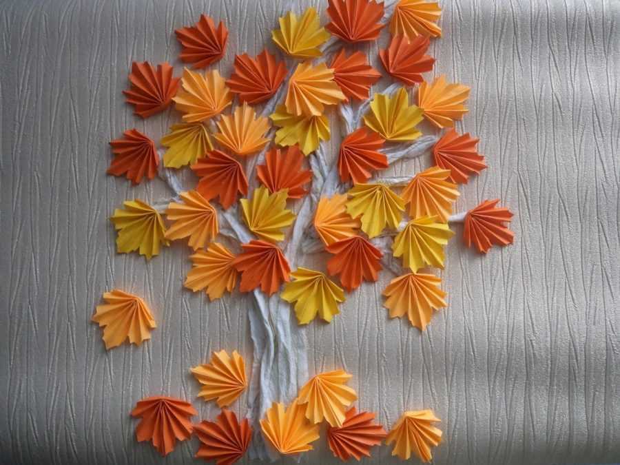 Осенние листья из бумаги: трафареты и шаблоны для распечатки и вырезания
