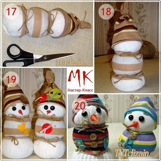 Зимняя аппликация - как сделать объемные украшения и новогодние игрушки (110 фото)