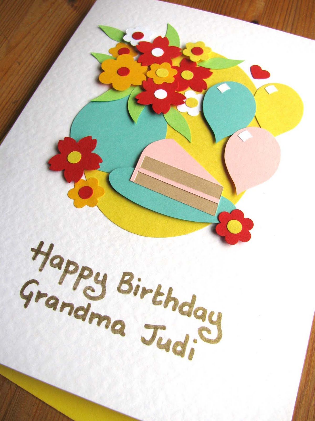 Рисунки бабушке на день рождения от внучки карандашом