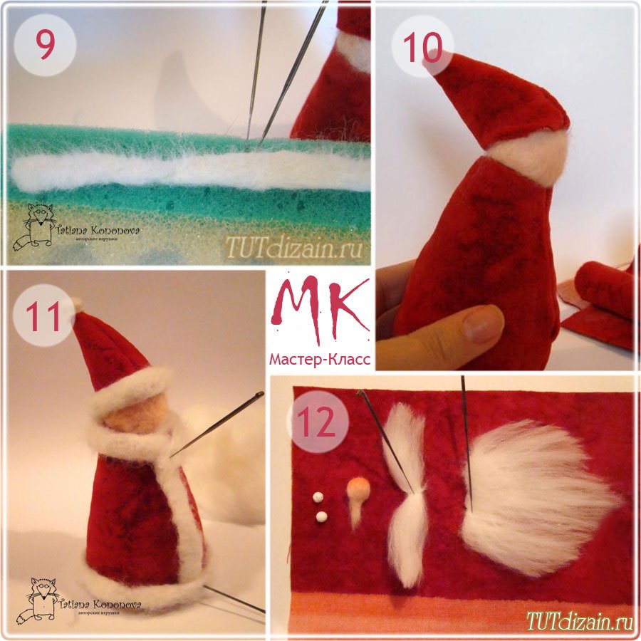Поделка дед мороз - подробная инструкция как сделать новогоднего персонажа своими руками (145 фото)