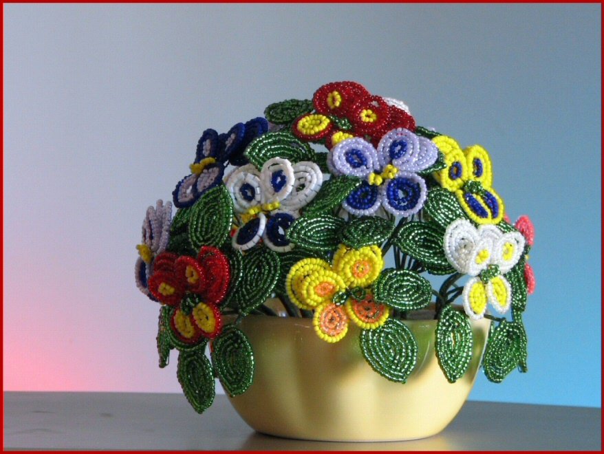 Цветы из бисера: мастер-классы как создать цветок из бисера с полными описаниями работы + фото готовых поделок своими руками