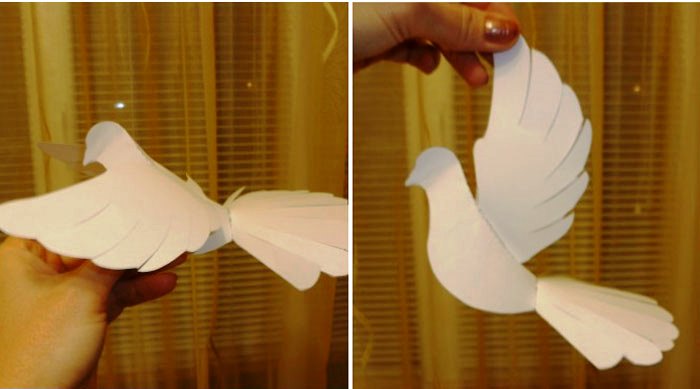 Оригинальный сувенир своими руками: как сделать голубя из бумаги. делаем голубей из бумаги своими руками в разных техниках - автор екатерина данилова - журнал женское мнение