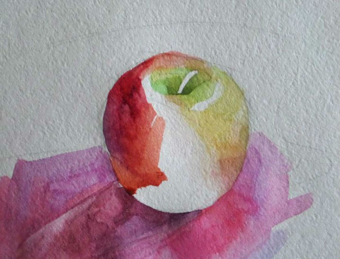 Как нарисовать яблоко? мастер-класс, как рисовать яблоки поэтапно