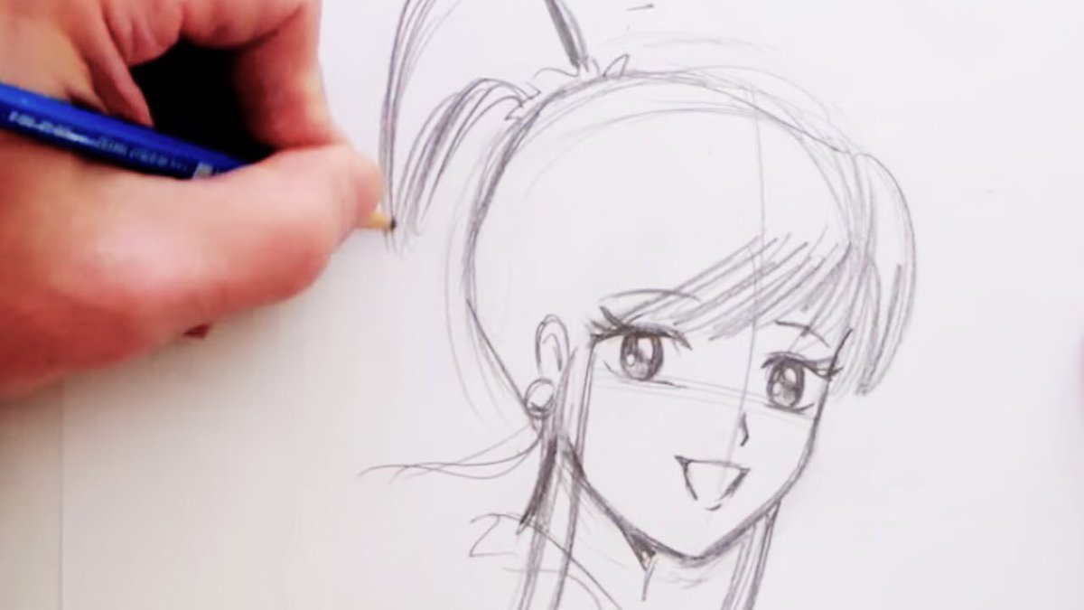 Как нарисовать девушку карандашом