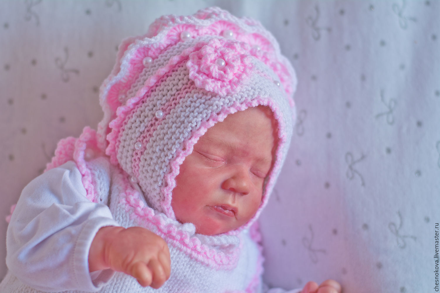 Чепчик для новорожденного своими руками: схемы вязания, инструкция, описанием, фото + видео