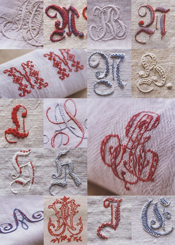 Как вышивать надписи на ткани красивыми буквами