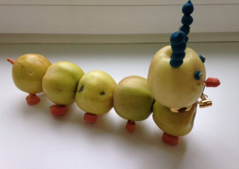 Поделки из фруктов своими руками — легкие мастер-классы для детей и начинающих мастеров