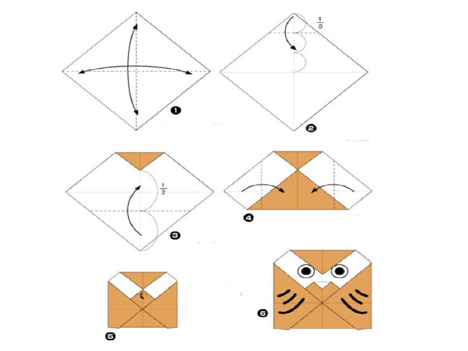 Схемы из бумаги - оригами для начинающих и детей: поэтапные инструкции с фото и видео