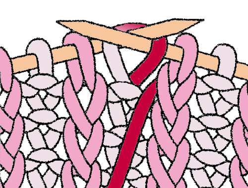 Скрещенные петли спицами – способы вязания