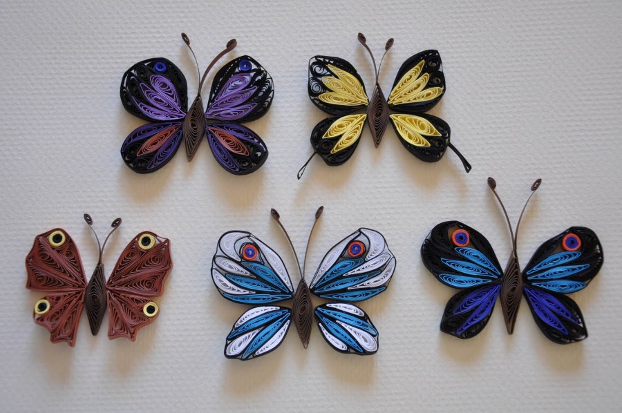 Самодельные бабочки красивый элемент декора Подборка пошаговых мастер-классов по созданию бабочек своими руками из разных материалов