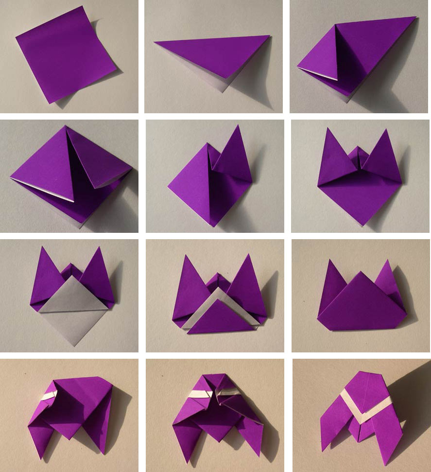Как сделать оригами из бумаги — поэтапно для начинающих