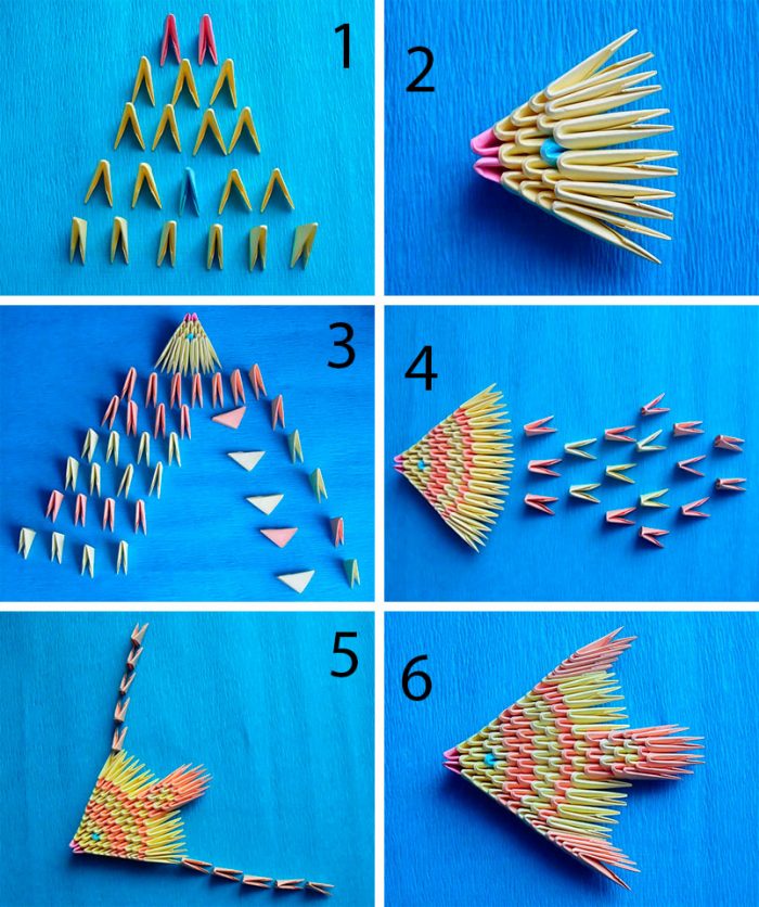 Собираем оригами драконов из цельного листа и учимся складывать объёмные фигуры из модулей Пошаговые уроки с фото и подборка видеоуроков для начинающих