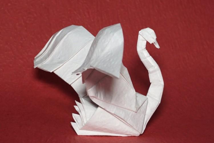✅ поделка лебедь из оригами, картона, пластика, фетра и шишек - мастер-классы и фото идеи - vdartebe.ru