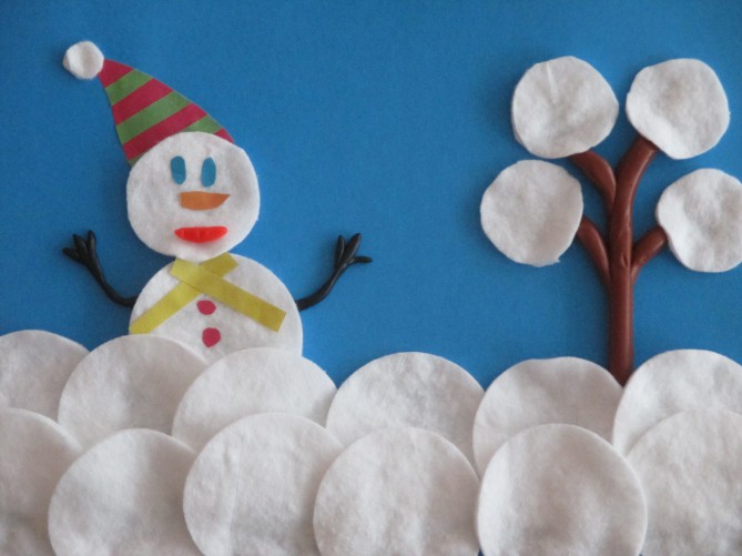 Зимние поделки для детского сада ✂ 35+ идей детских зимних поделок
